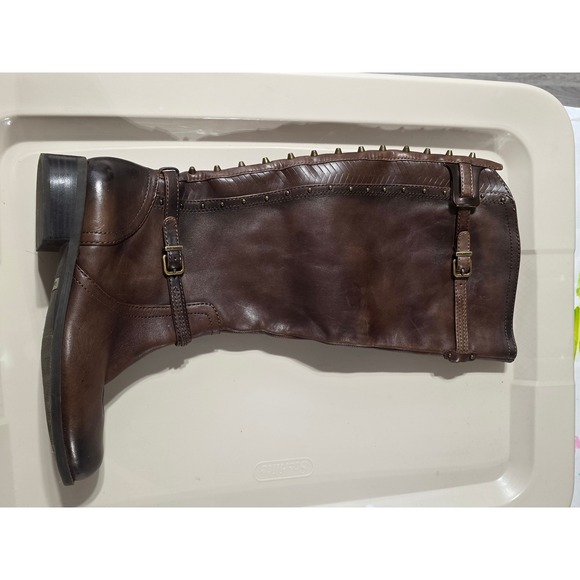 Gianni Bini Brown Ankle Boots Booties Women's Size 7M - Picture 7 of 13